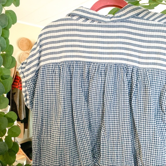 WILLIAM RAST Button Down Shirt Tie Back - Picture 6 of 6